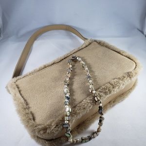 Small purse NWOT and necklace!